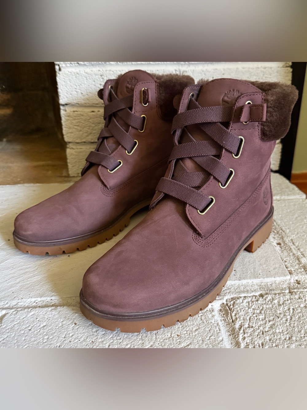 Timberland Women’s Boots Size 10 Purple